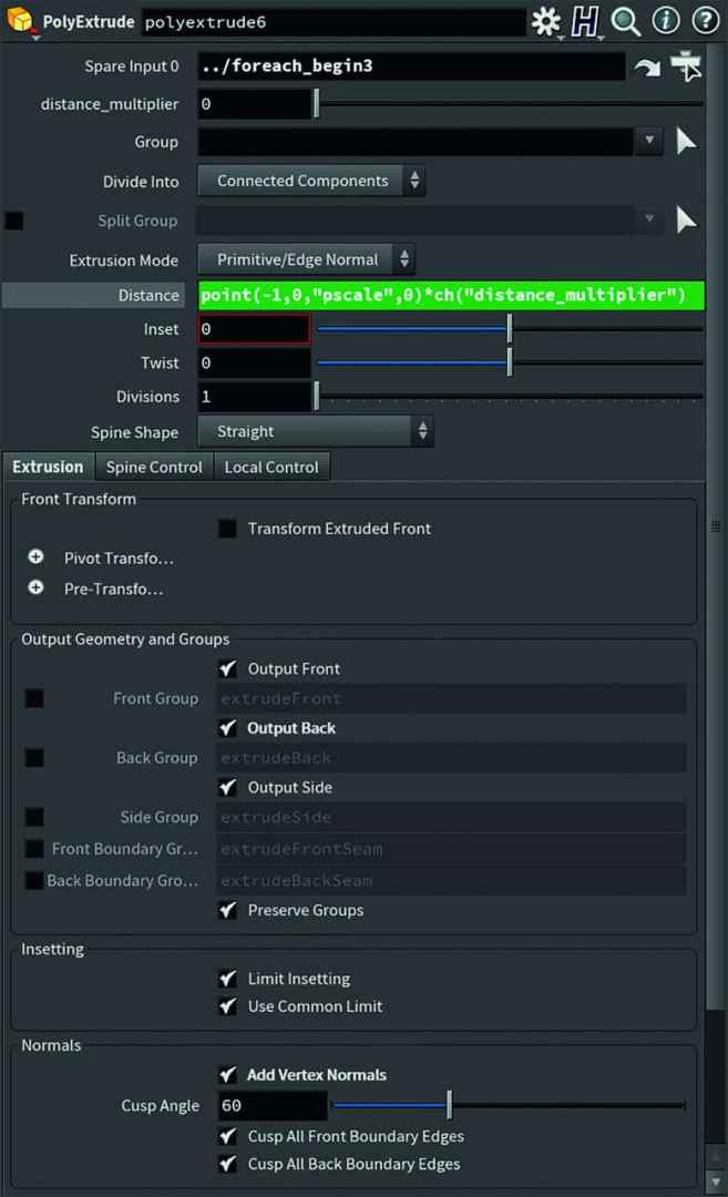 3d modeling software interface with extrusion settings digital production 3D modeling software interface with extrusion settings