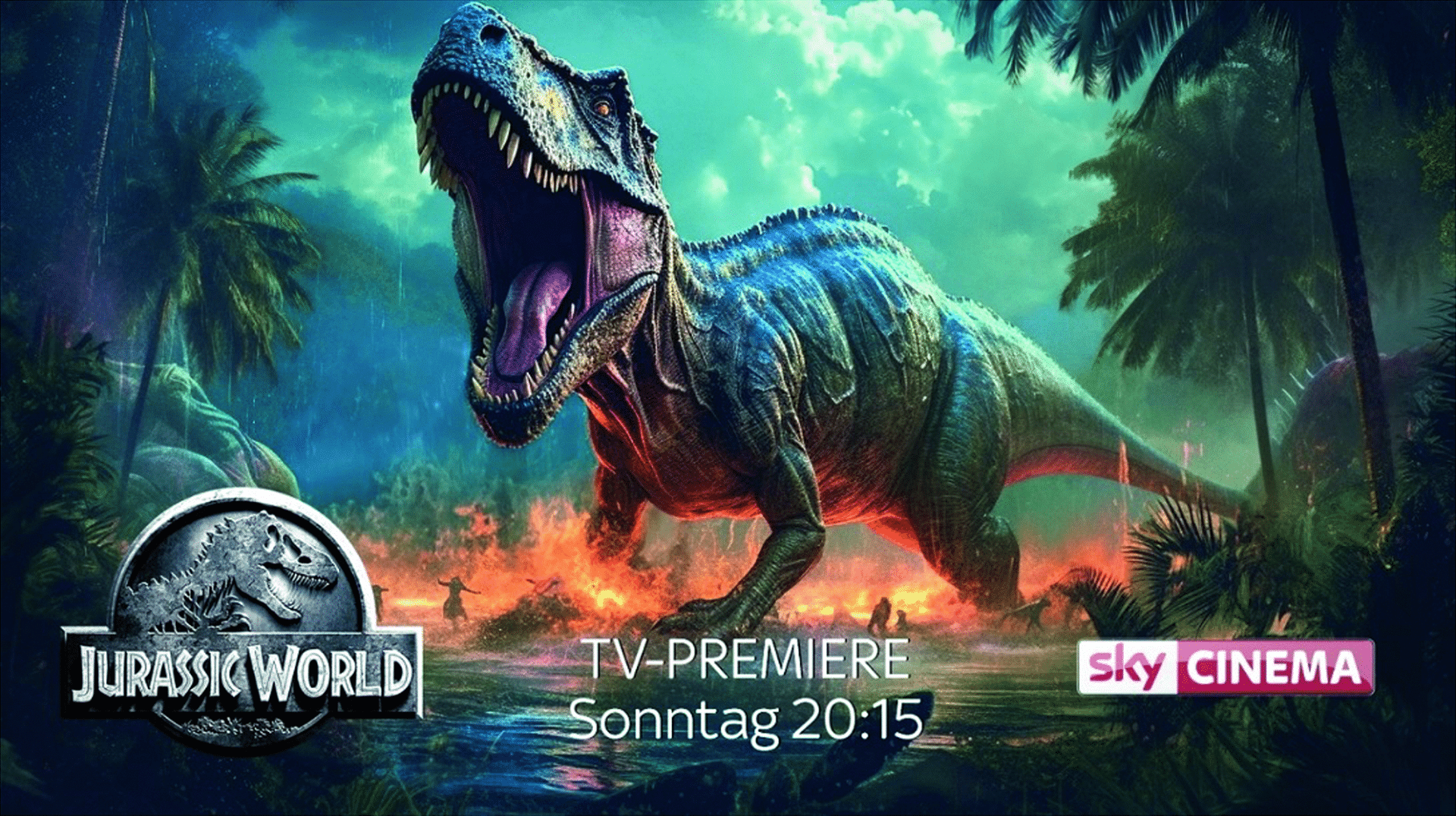 9 endboard midjourney logos und sendezeit wurden händisch hinzugefügt digital production Trailer-Endboard mit Hilfe von Midjourney