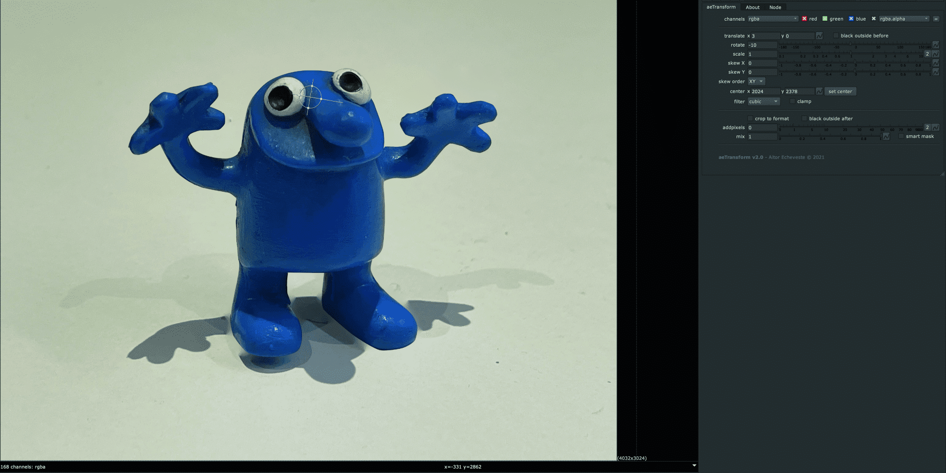 ae transform4k digital production Endlich so einfach morphen wie ein Plonster.