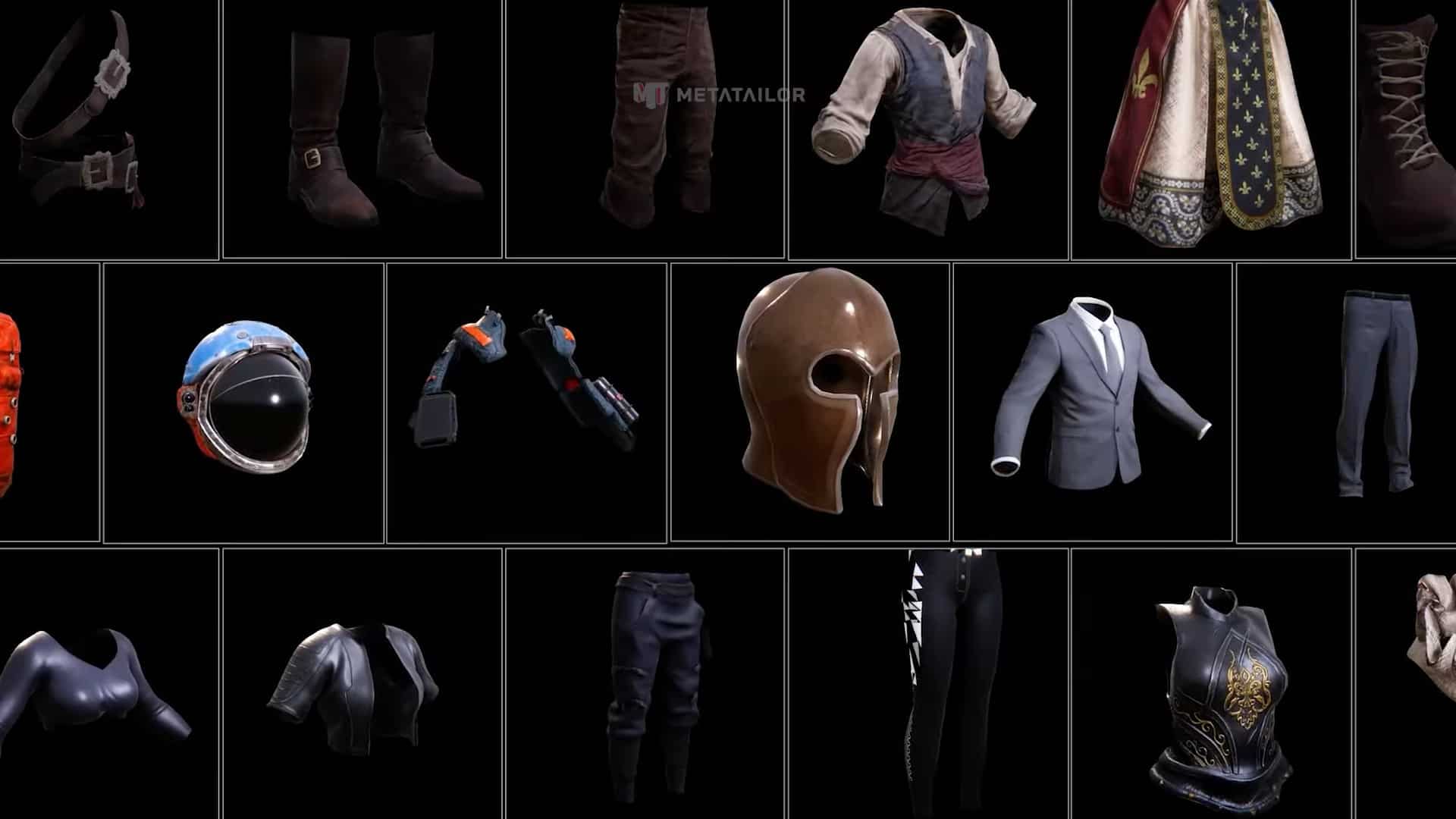 3 metatailor 20 launch free 3d clothing dress 3d avatars metahuman custom clothes youtube 0104 digital production