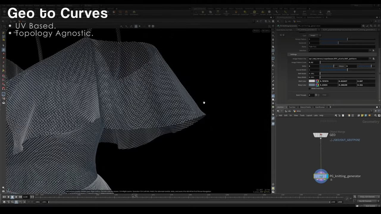 5 cloth curves toolset in houdini breakdown youtube 0014 digital production