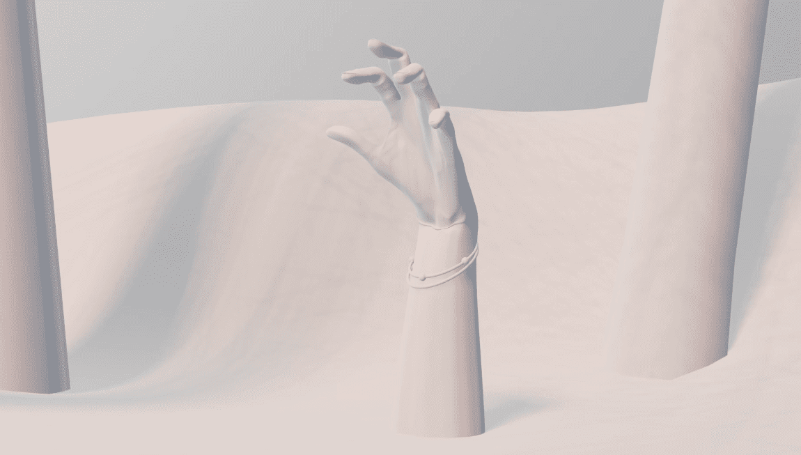 falling apart arm blocking digital production