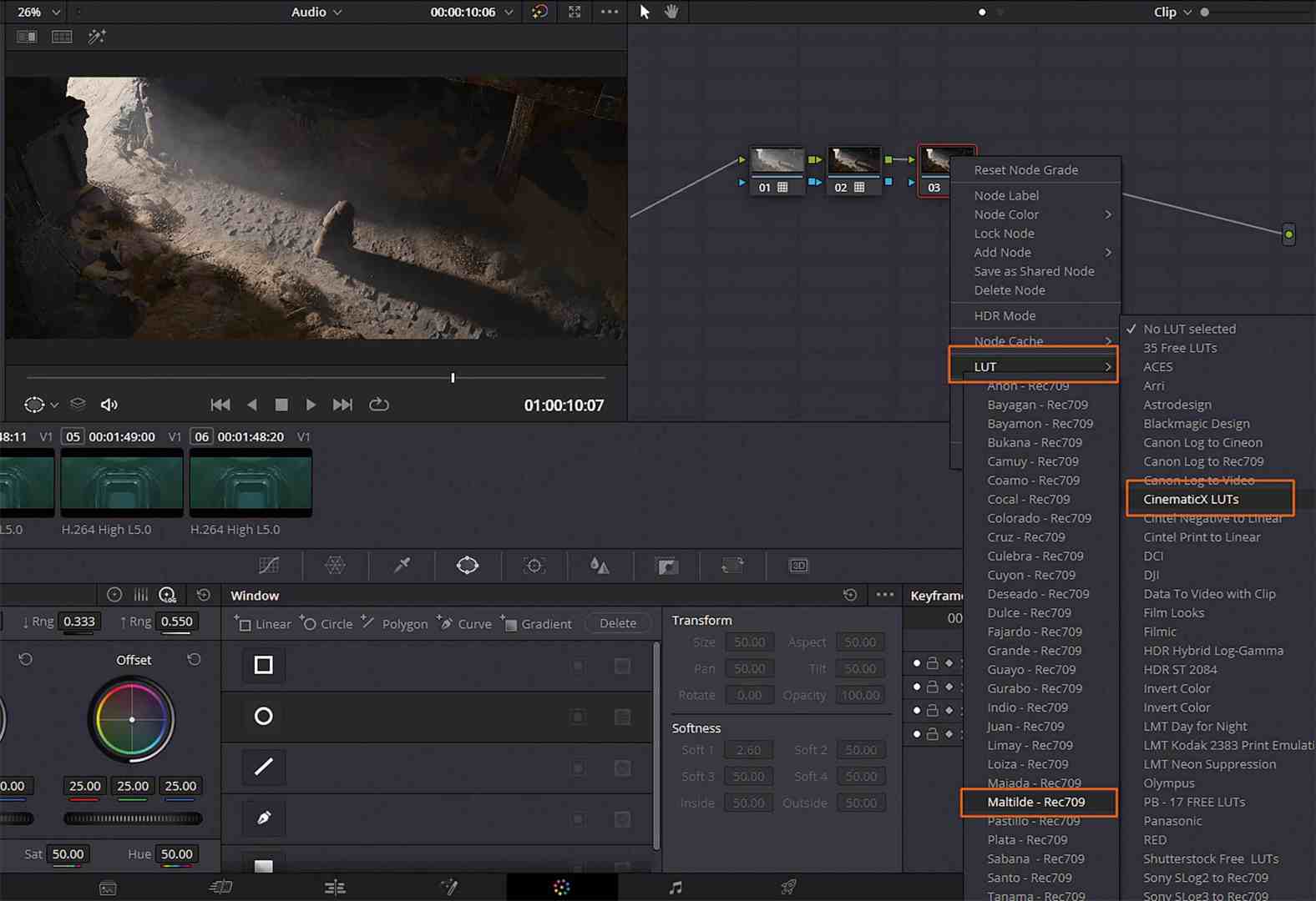 davinciresolvedigitalprodtut3stepluts digital production