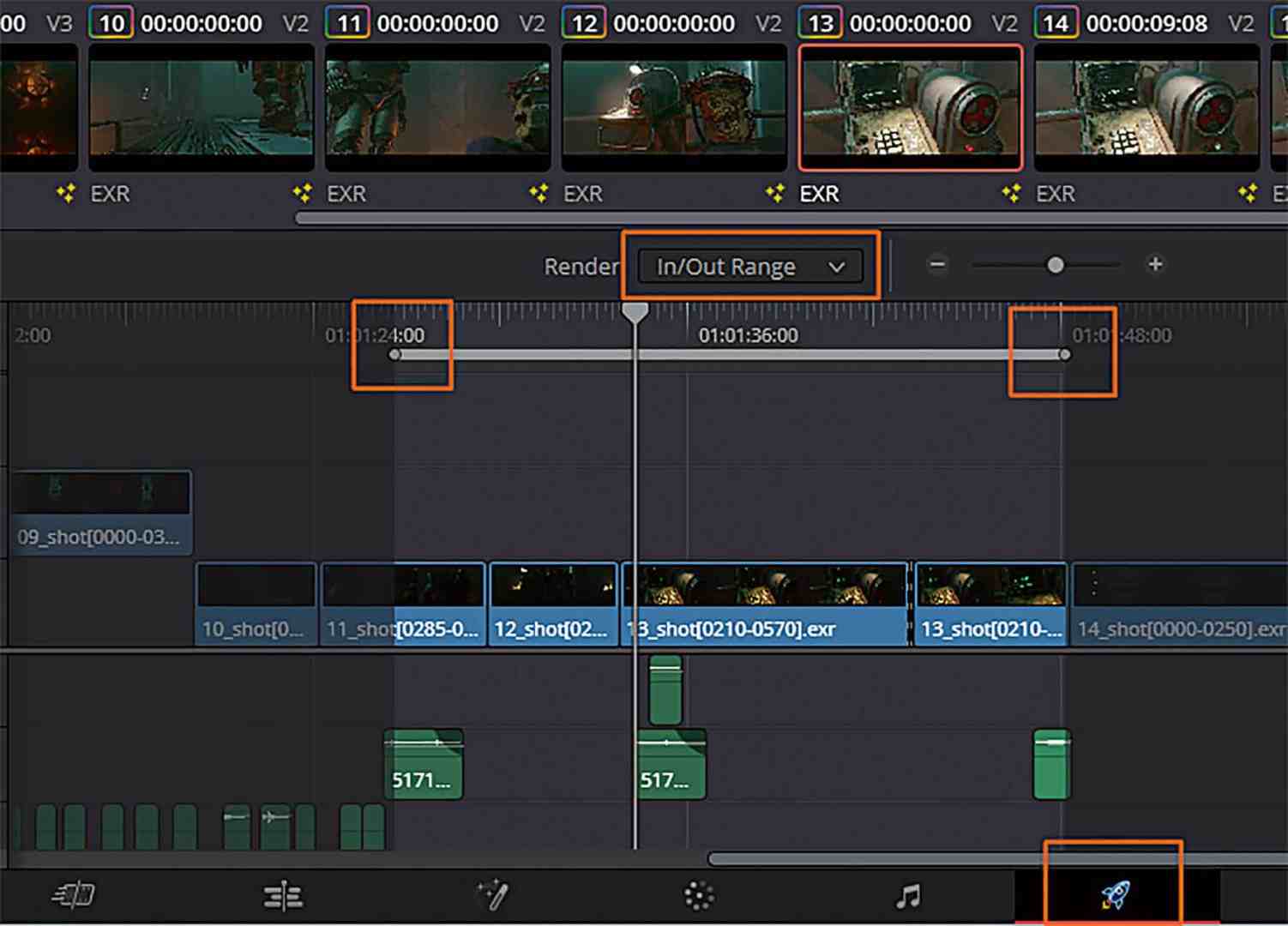 davinciresolvedigitalprodtut8steprenderrange digital production