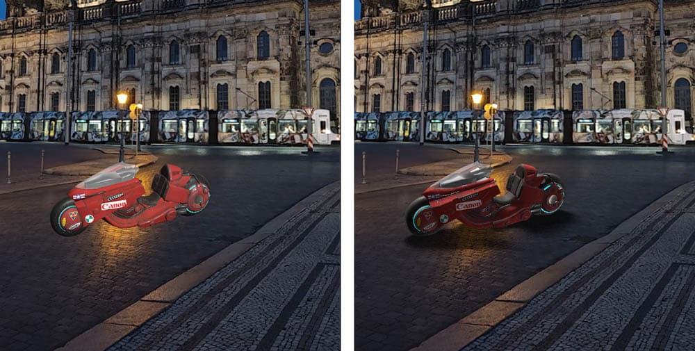 3dobjects in after effects light setting digital production 3D-Objects in After Effects - Light Setting