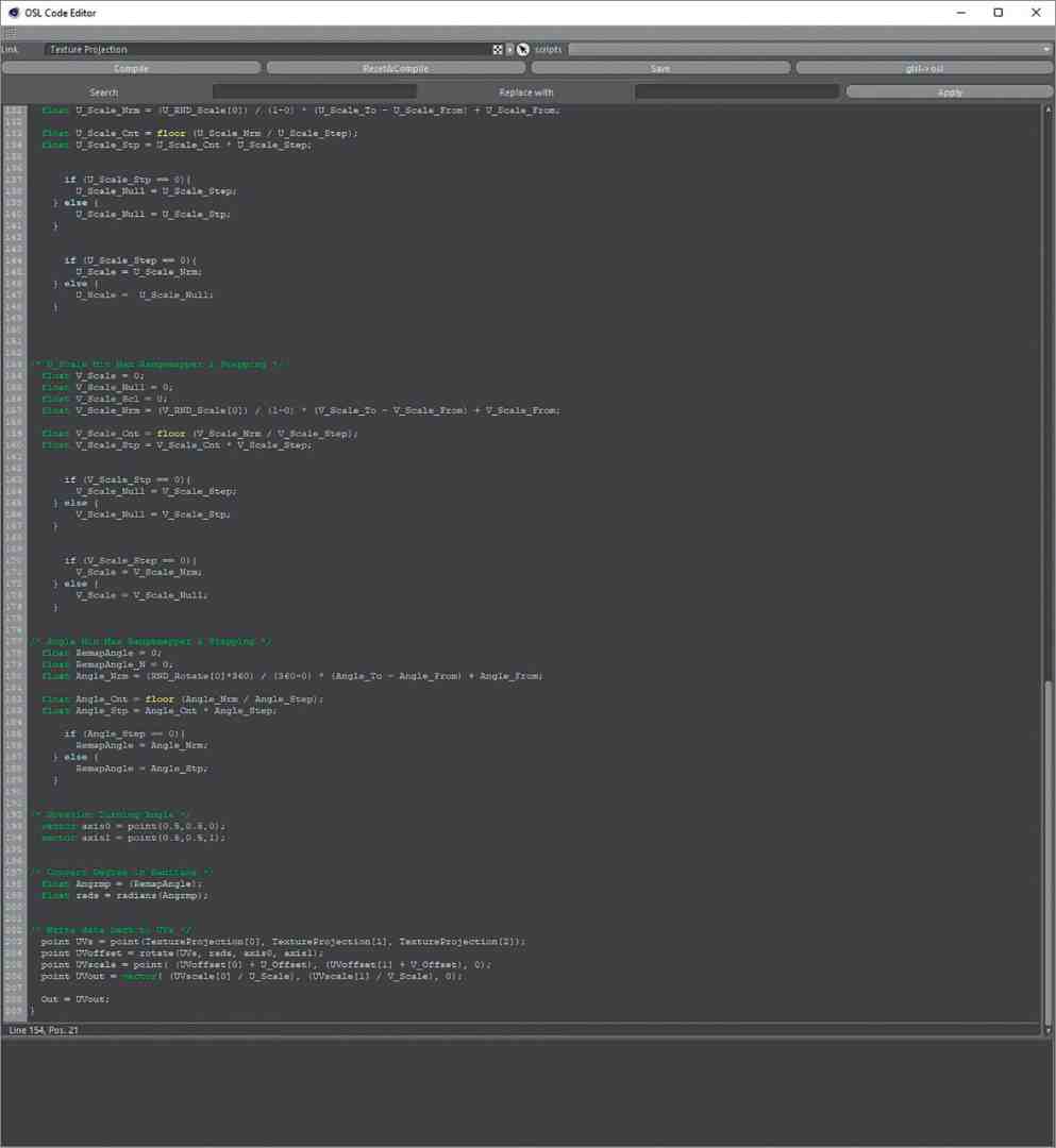 a code editor interface displaying programming code with syntax highlighting the background is dark and various functions and variables are visible in highlighted text the editor includes lines of code comments and indentation for clarity digital production A code editor interface displaying programming code with syntax highlighting. The background is dark, and various functions and variables are visible in highlighted text. The editor includes lines of code, comments, and indentation for clarity.