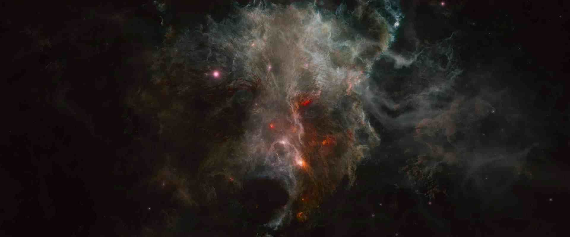 a colorful nebula in space with swirling clouds of gas and dust illuminated by bright stars the image features hues of orange red and blue creating a cosmic scene digital production A colorful nebula in space with swirling clouds of gas and dust, illuminated by bright stars. The image features hues of orange, red, and blue, creating a cosmic scene.