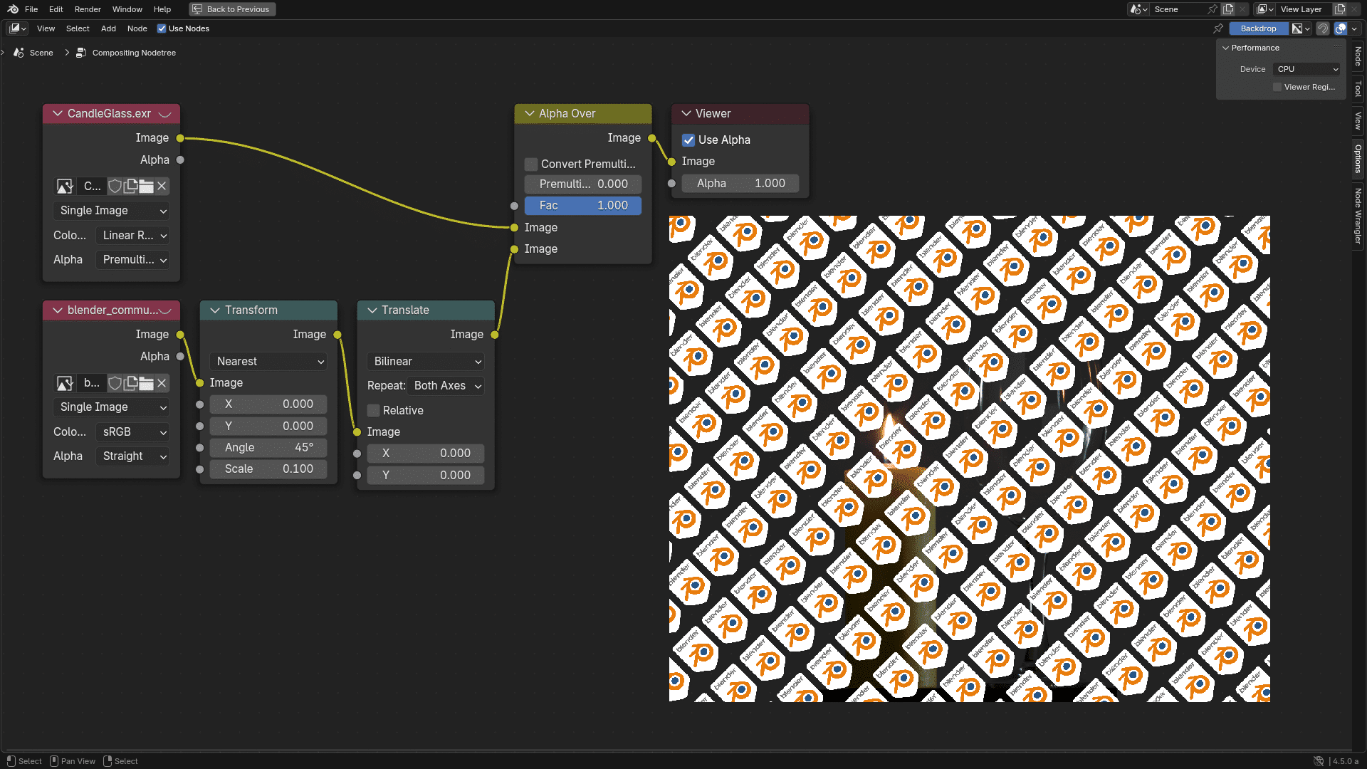 a digital interface displaying a nodebased workflow for image processing the left panel shows nodes like cardcollector and alpha over and the right panel features a patterned image with a logo in the center colors are predominantly black white and orange digital production A digital interface displaying a node-based workflow for image processing. The left panel shows nodes like 'CardCollector' and 'Alpha Over,' and the right panel features a patterned image with a logo in the center. Colors are predominantly black, white, and orange.