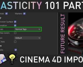 Plasticity 104 - Watch Modeling PT4 - Import into Cinema 4D