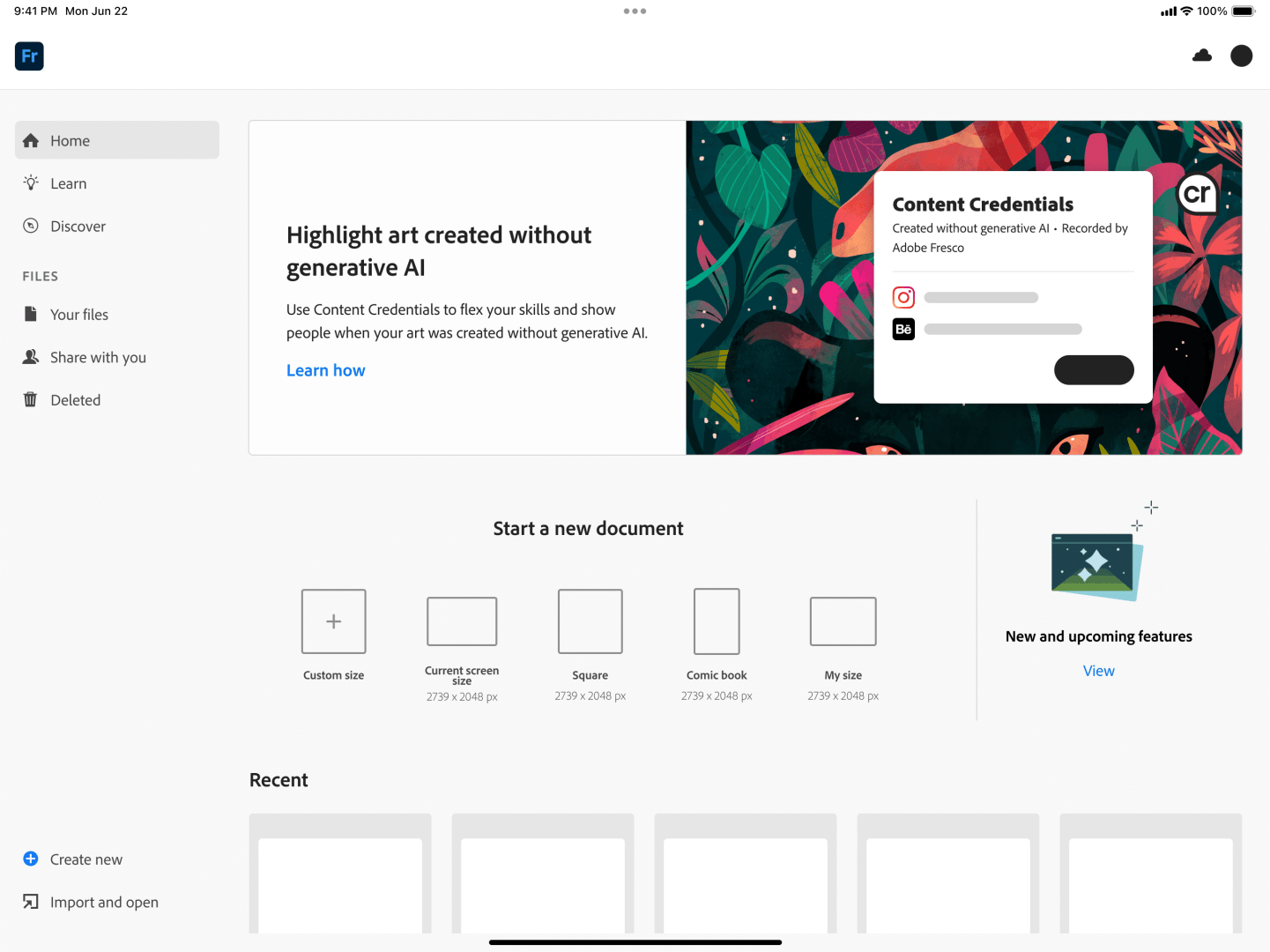 design software interface with document options and artwork preview digital production Design software interface with document options and artwork preview