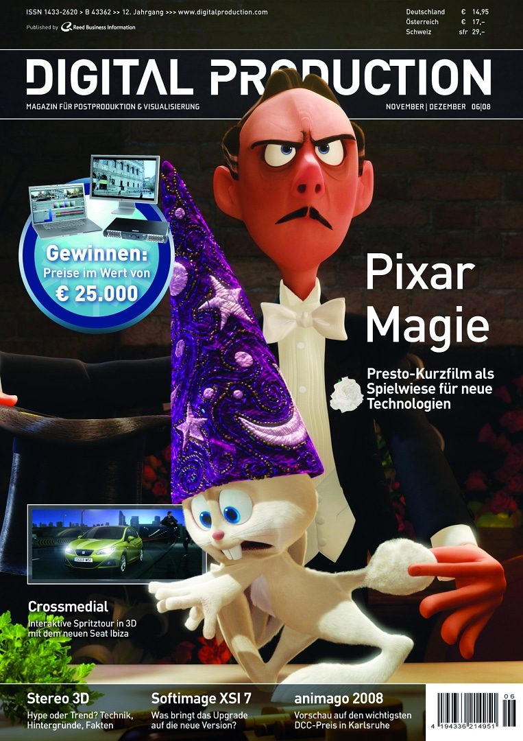 cartoon character with a wizard hat featuring a small cat magazine cover with technology themes digital production Cartoon character with a wizard hat featuring a small cat, magazine cover with technology themes