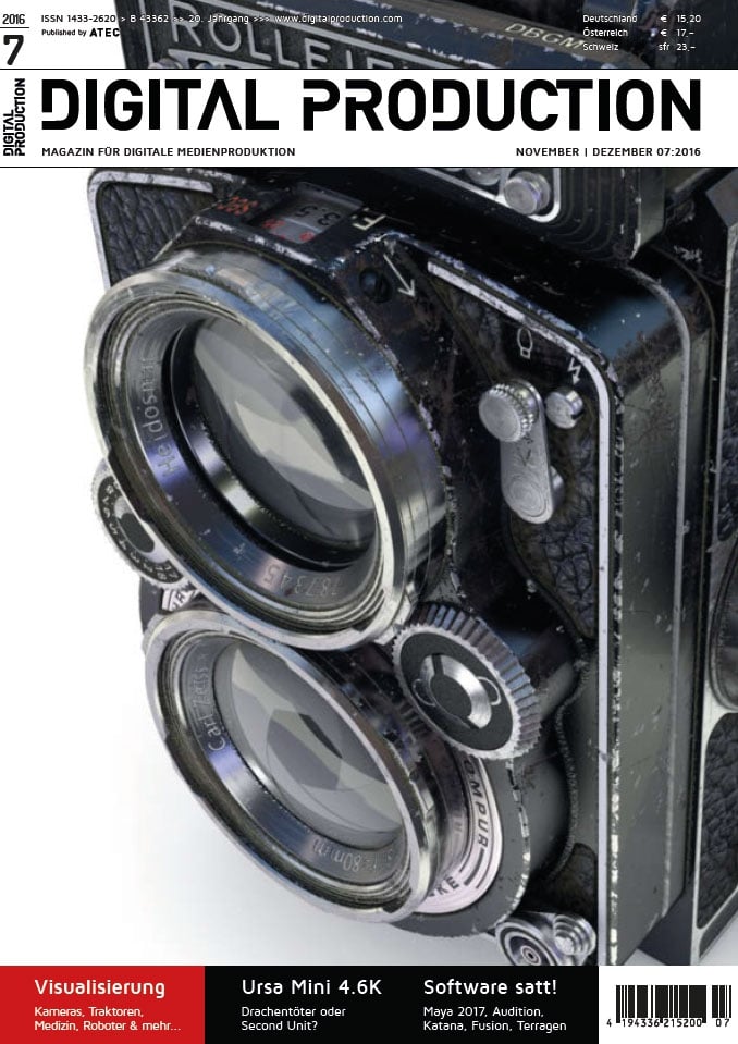 closeup of a vintage camera magazine cover with dual lenses digital production Close-up of a vintage camera magazine cover with dual lenses.
