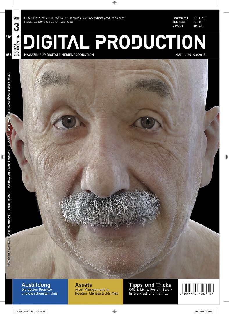 magazine cover featuring a hyperrealistic male face with a mustache digital production Magazine cover featuring a hyper-realistic male face with a mustache.
