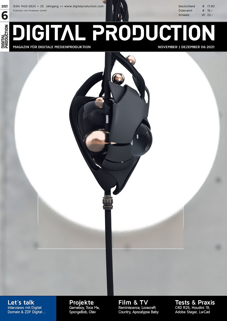 magazine cover featuring abstract design and title digital production digital production Magazine cover featuring abstract design and title "Digital Production"