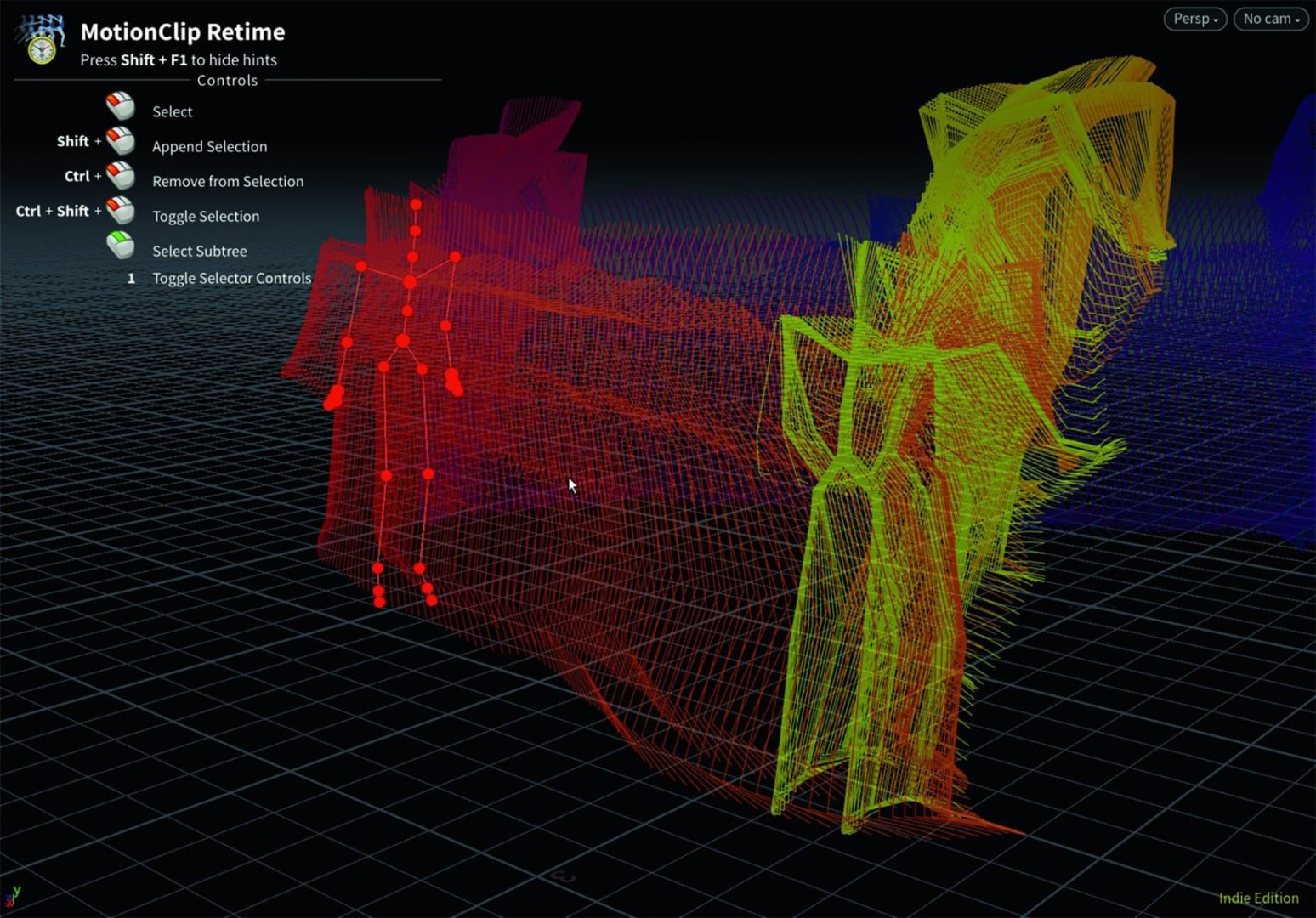 colorful 3d mesh visualization with controls overlay digital production Colorful 3D mesh visualization with controls overlay