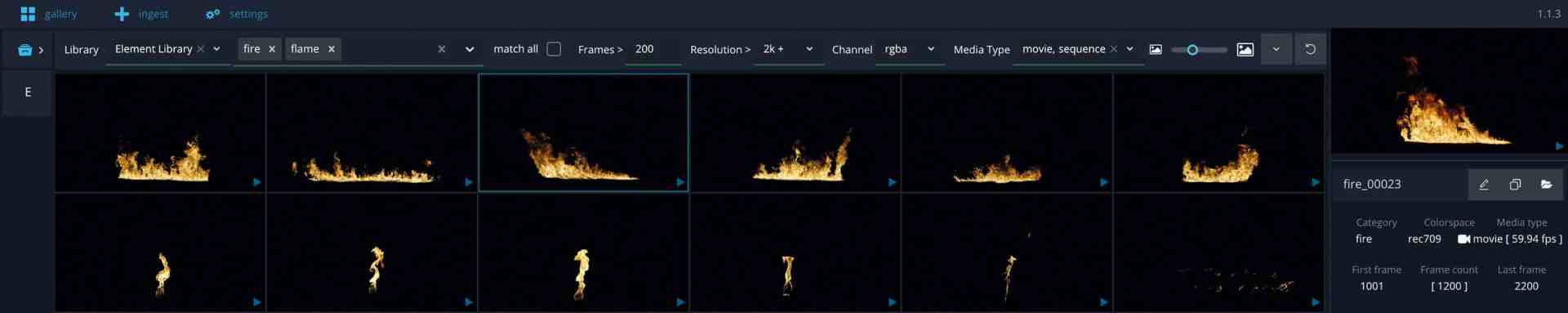 sequence of flame animation frames on a dark background digital production Sequence of flame animation frames on a dark background