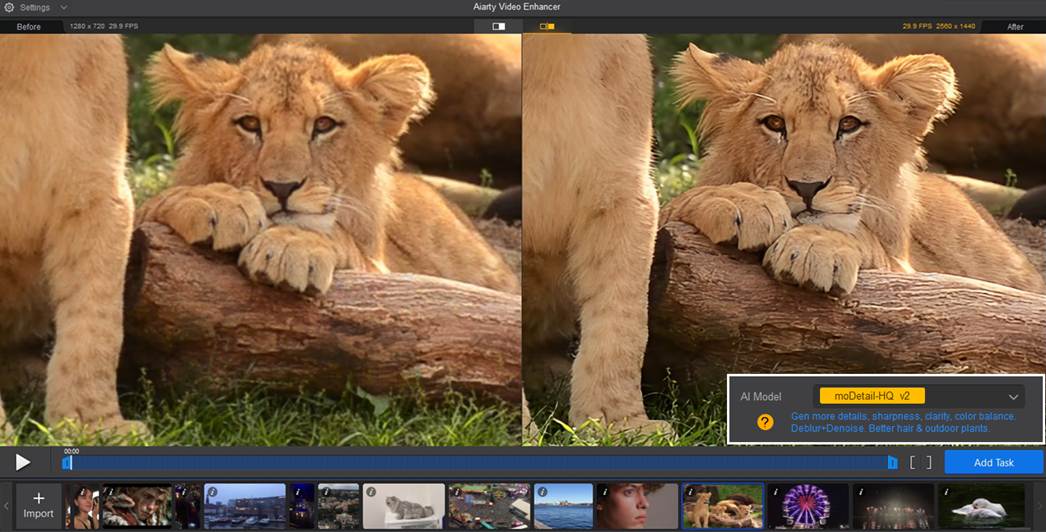 a closeup of a lion cub resting its chin on a wooden log surrounded by green grass the cub has a relaxed expression and soft fur with the background featuring blurred grass and foliage digital production A close-up of a lion cub resting its chin on a wooden log, surrounded by green grass. The cub has a relaxed expression and soft fur, with the background featuring blurred grass and foliage.