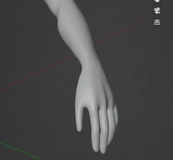 a 3d model of a human hand in a neutral pose rendered in gray the hand appears welldefined with visible fingers and a smooth texture set against a dark background with grid lines for reference digital production https://res.cloudinary.com/dvjytl1np/image/upload/f_webp,c_limit,w_2560,h_2560,q_72/migrated/2430714