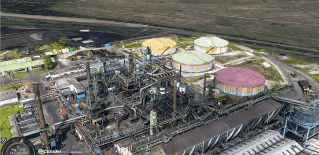 3dgs chemical refinery courtesy of bentley systems digital production