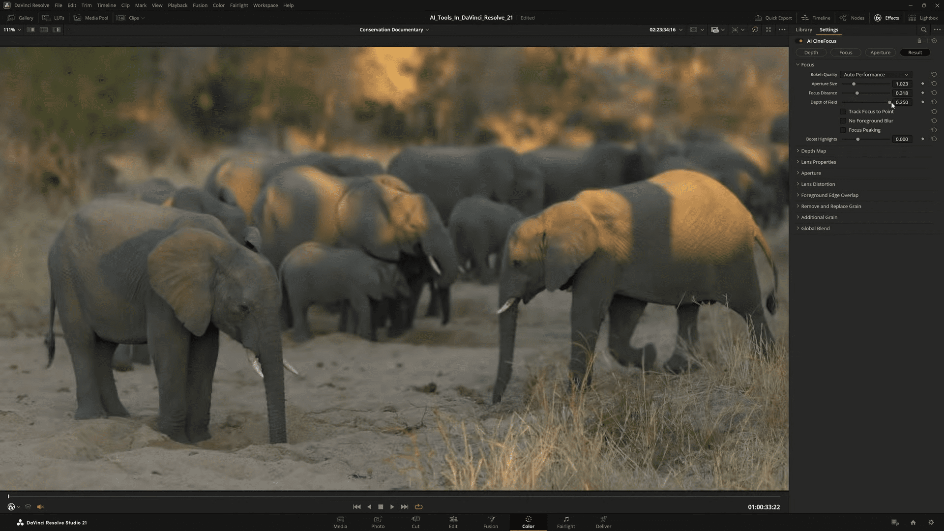 a group of elephants stands in a sandy landscape with several young ones playfully interacting among larger adults the scene captures their textured skin and majestic presence highlighted by warm natural light filtering through the surrounding vegetation digital production A group of elephants stands in a sandy landscape, with several young ones playfully interacting among larger adults. The scene captures their textured skin and majestic presence, highlighted by warm, natural light filtering through the surrounding vegetation.