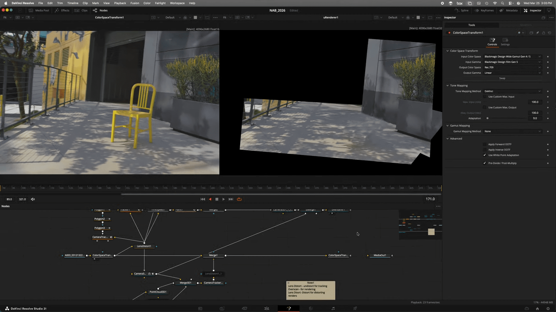 a vibrant yellow chair sits on a textured gray floor illuminated by dappled sunlight casting intricate shadows in the background a modern building is partially visible the screen displays a digital interface with nodes indicating a creative design process digital production A vibrant yellow chair sits on a textured gray floor illuminated by dappled sunlight, casting intricate shadows. In the background, a modern building is partially visible. The screen displays a digital interface with nodes, indicating a creative design process.