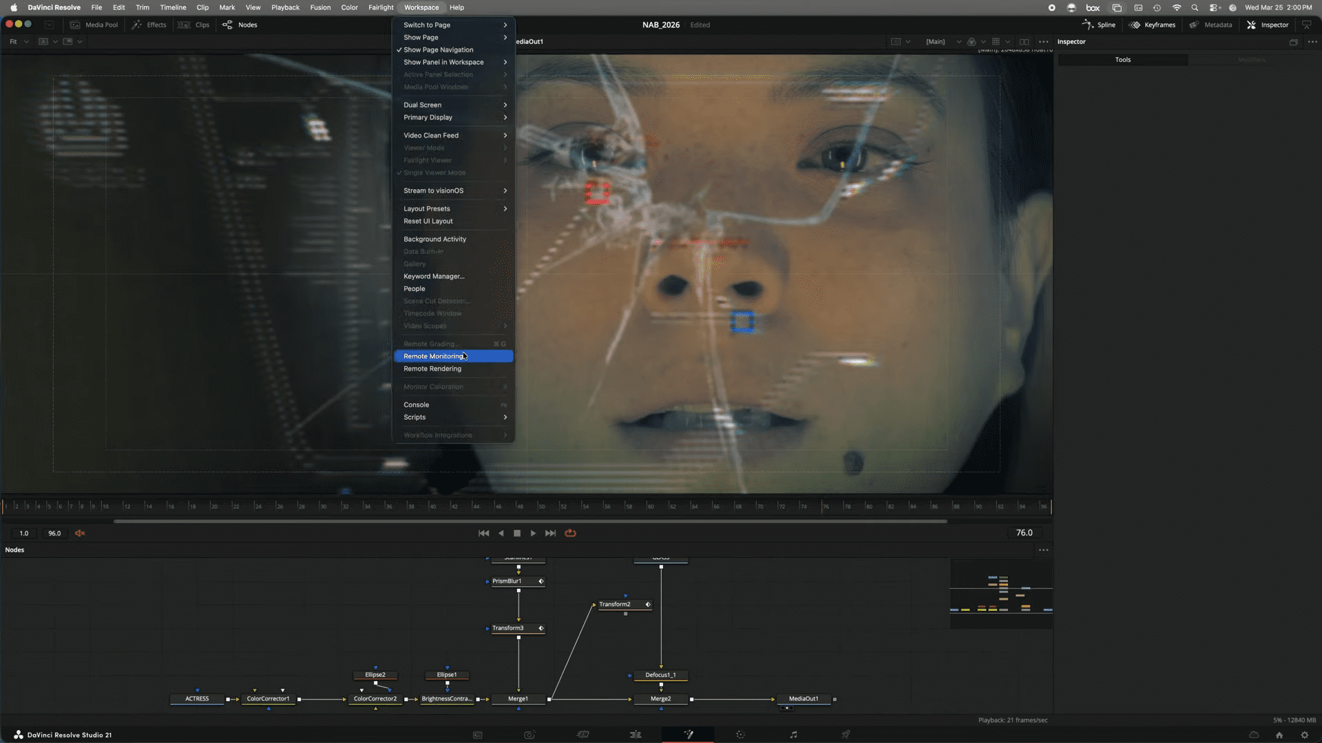 a closeup of a persons face illuminated by digital interfaces on a dark screen the individual appears to be engaged with advanced software showing holographic elements floating near their eyes reflecting a blend of technology and human concentration digital production A close-up of a person's face illuminated by digital interfaces on a dark screen. The individual appears to be engaged with advanced software, showing holographic elements floating near their eyes, reflecting a blend of technology and human concentration.