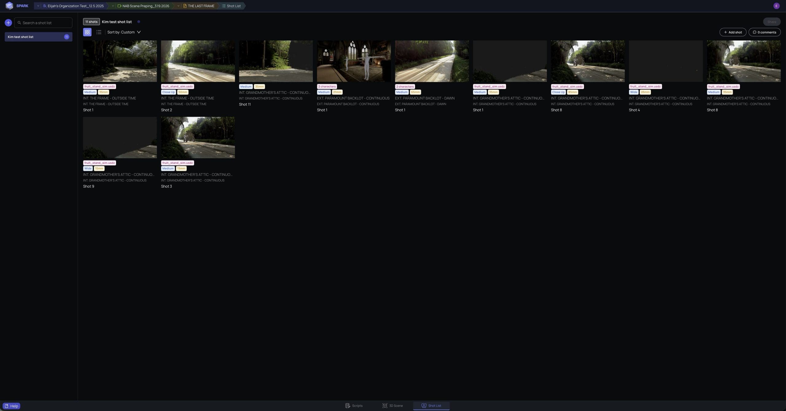 a darkthemed interface displays a collection of thumbnail images arranged in a grid the thumbnails feature various scenes of winding paths and dimly lit environments with a subtle glow highlighting the edges creating a mysterious atmosphere digital production A dark-themed interface displays a collection of thumbnail images arranged in a grid. The thumbnails feature various scenes of winding paths and dimly lit environments, with a subtle glow highlighting the edges, creating a mysterious atmosphere.