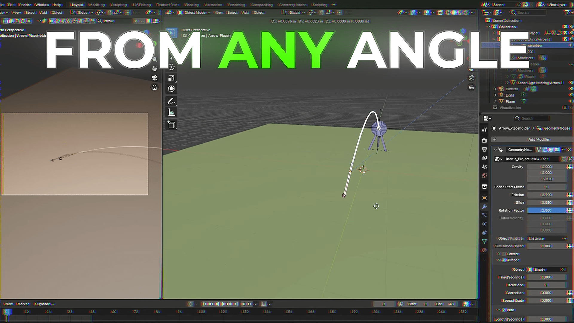 in a digital design software interface a 3d model of a fluid curve is prominently displayed on a green plane the screen on the left showcases a detailed view of the curves trajectory while the right side features controls and settings for manipulation highlighted by bold text reading from any angle digital production In a digital design software interface, a 3D model of a fluid curve is prominently displayed on a green plane. The screen on the left showcases a detailed view of the curve's trajectory, while the right side features controls and settings for manipulation, highlighted by bold text reading "FROM ANY ANGLE."