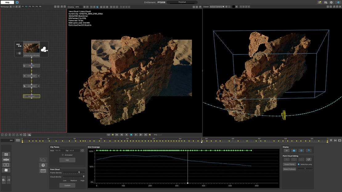 a detailed computer screen showcasing a 3d modeling software interface on the left a rocky terrain model is illuminated with realistic textures on the right a wireframe box surrounds the model with a graph displaying motion curves beneath creating a comprehensive view of the digital landscape digital production https://static.wixstatic.com/media/3ca58d_0481b66f9551474fb19d828eab98b275~mv2.jpg/v1/fill/w_1110,h_624,al_c,q_85,usm_0.66_1.00_0.01,enc_avif,quality_auto/3ca58d_0481b66f9551474fb19d828eab98b275~mv2.jpg