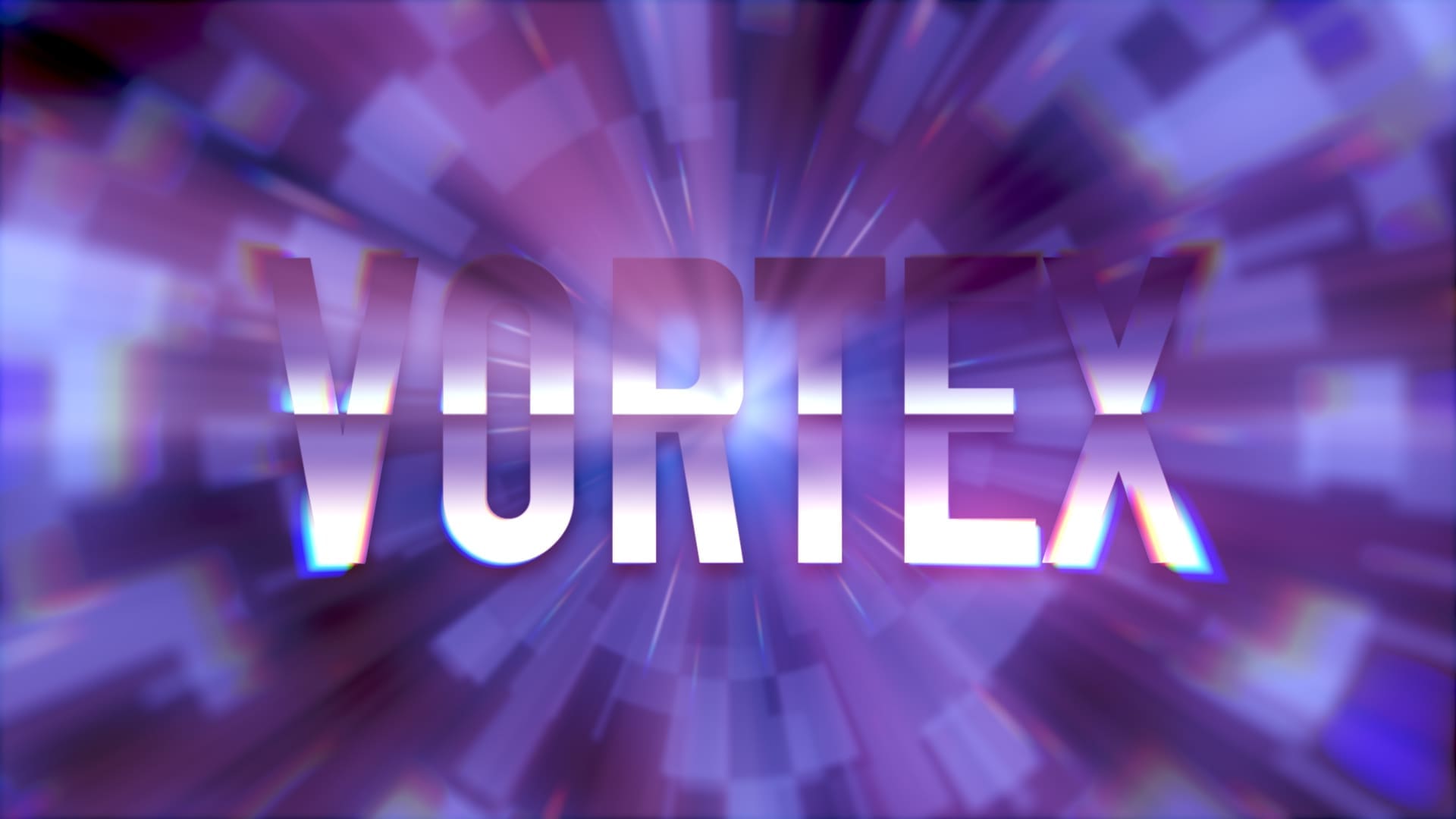 the word vortex is prominently displayed in bold white letters contrasting against a dynamic background of swirling purple and blue hues light bursts and geometric shapes radiate outward creating an impression of motion and depth evoking a sense of energy and innovation digital production The word "VORTEX" is prominently displayed in bold, white letters, contrasting against a dynamic background of swirling purple and blue hues. Light bursts and geometric shapes radiate outward, creating an impression of motion and depth, evoking a sense of energy and innovation.