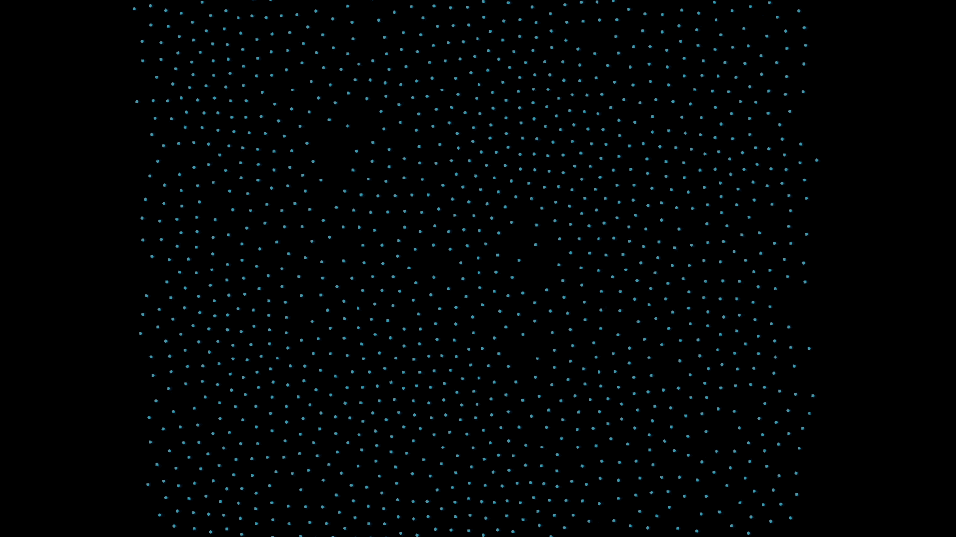 a black background is densely dotted with small evenly spaced turquoise circles the pattern creates an engaging and modern visual effect evoking a sense of depth and rhythm as the light blue dots pop against the dark backdrop digital production A black background is densely dotted with small, evenly spaced turquoise circles. The pattern creates an engaging and modern visual effect, evoking a sense of depth and rhythm as the light blue dots pop against the dark backdrop.