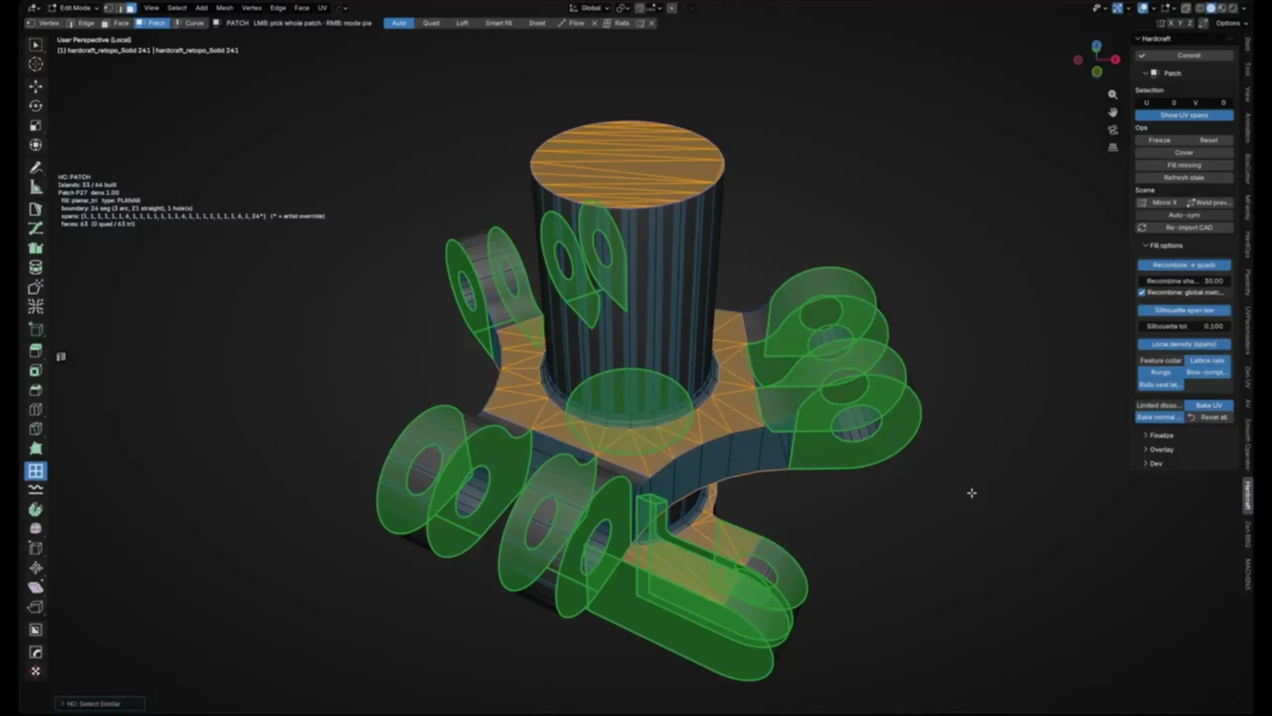 Hardcraft Tames CAD Meshes in Blender