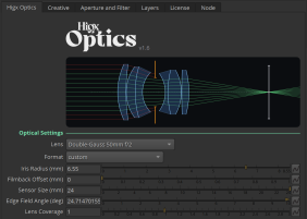 Higx Optics ray-traces the glass instead of faking the bokeh